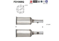 Soot/Particulate Filter, exhaust system FD1069Q AS