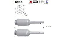 Soot/Particulate Filter, exhaust system FD1084 AS