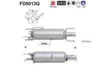 Soot/Particulate Filter, exhaust system FD5013Q AS