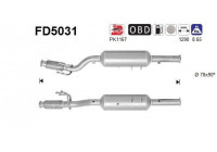 Soot/Particulate Filter, exhaust system FD5031 AS