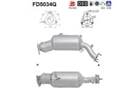 Soot/Particulate Filter, exhaust system FD5034Q AS