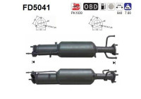 Soot/Particulate Filter, exhaust system FD5041 AS