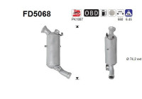 Soot/Particulate Filter, exhaust system FD5068 AS
