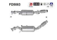 Soot/Particulate Filter, exhaust system FD5083 AS