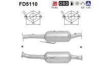 Soot/Particulate Filter, exhaust system FD5110 AS