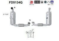 Soot/Particulate Filter, exhaust system FD5134Q AS