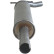 Center muffler 220-055 Bosal, Thumbnail 2