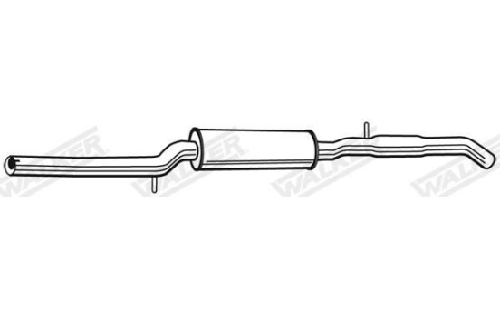 Center muffler 22591 Walker