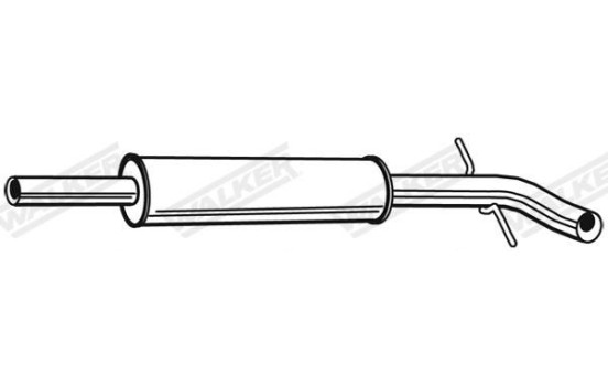 Center muffler 24058 Walker, Image 4