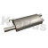 Center muffler