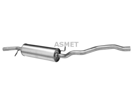 Center muffler