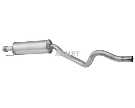 Center muffler