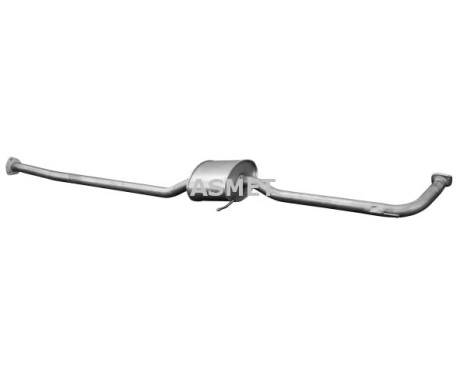 Center muffler