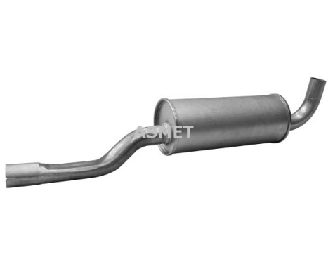 Center muffler