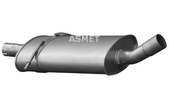 Center muffler