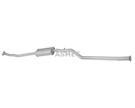 Center muffler