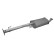 Center muffler