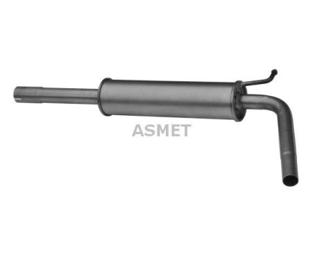 Center muffler