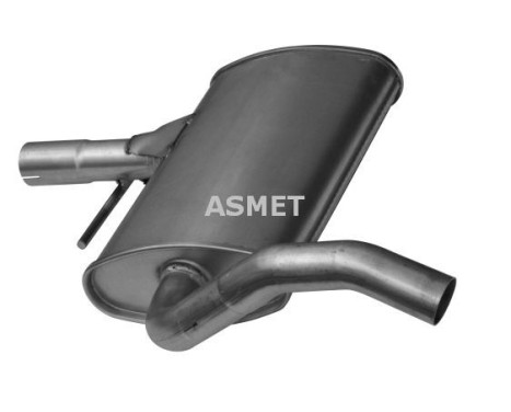 Center muffler