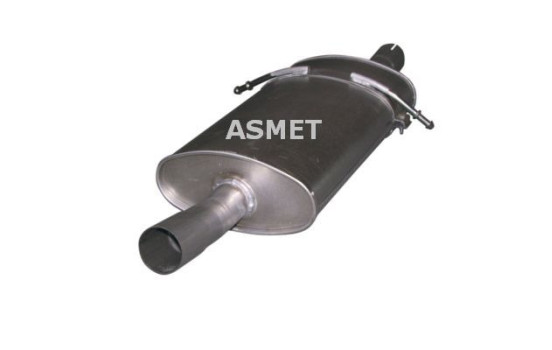 Center muffler
