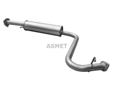 Center muffler