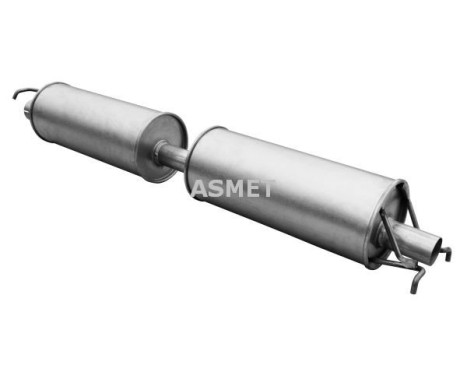 Center muffler