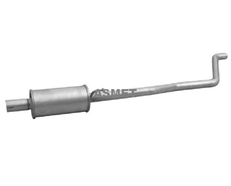 Center muffler