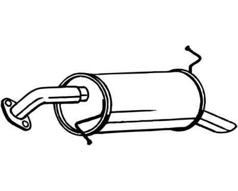 End Silencer 165-415 Bosal, Image 2