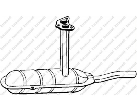 End Silencer 220-645 Bosal