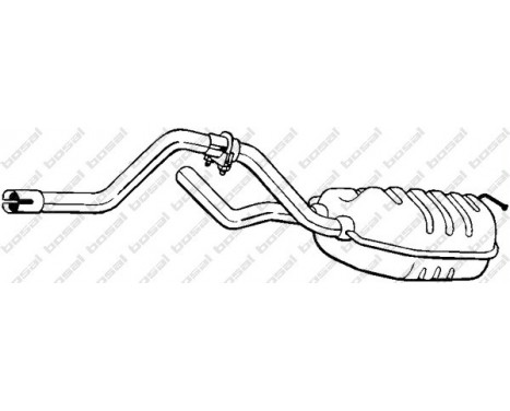 End Silencer 279-597 Bosal