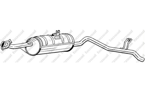 End Silencer 280-025 Bosal