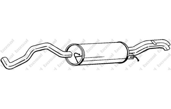 End Silencer 281-199 Bosal, Image 2