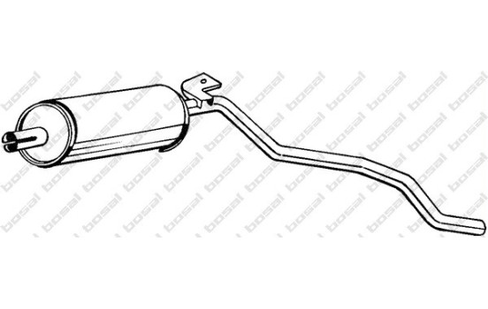 End Silencer 284-741 Bosal