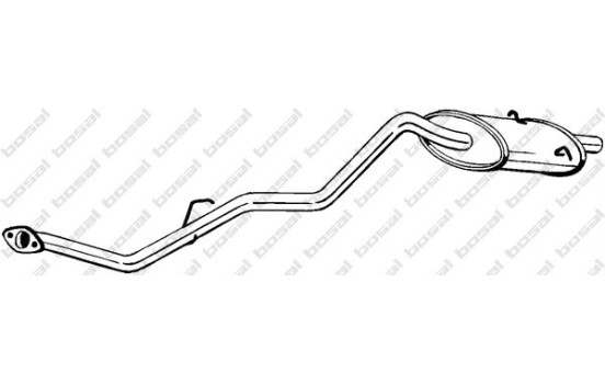 End Silencer 286-639 Bosal