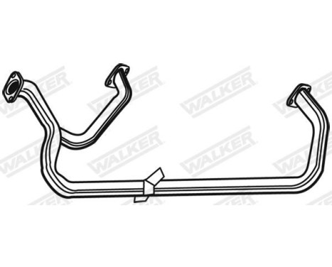 Exhaust Pipe 17452 Walker, Image 2