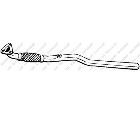 Exhaust Pipe 852-317 Bosal