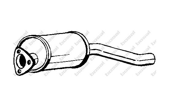 Front Silencer 105-001 Bosal