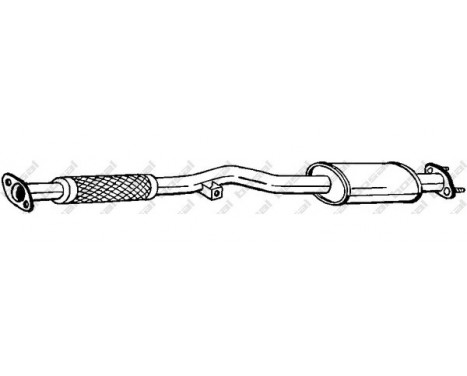 Front Silencer 145-957 Bosal