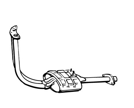 Front Silencer 15177 Walker