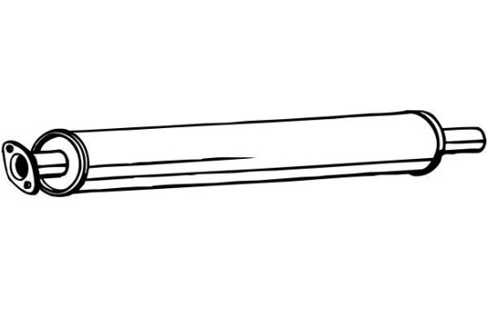 Front Silencer 154-421 Bosal, Image 2