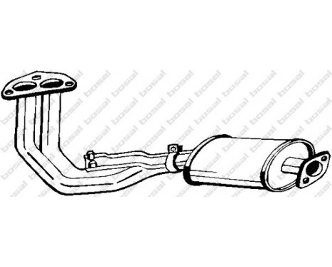 Front Silencer 171-271 Bosal