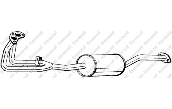 Front Silencer 171-397 Bosal