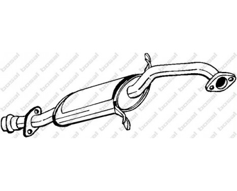 Front Silencer 177-109 Bosal