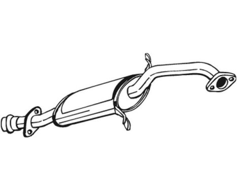 Front Silencer 177-109 Bosal, Image 2