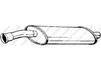 Front Silencer 190-909 Bosal