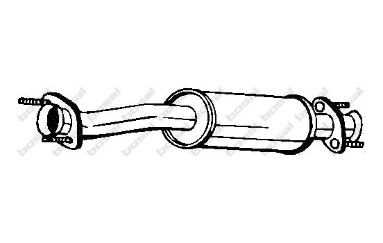 Front Silencer 215-789 Bosal