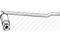 Front Silencer 233-113 Bosal
