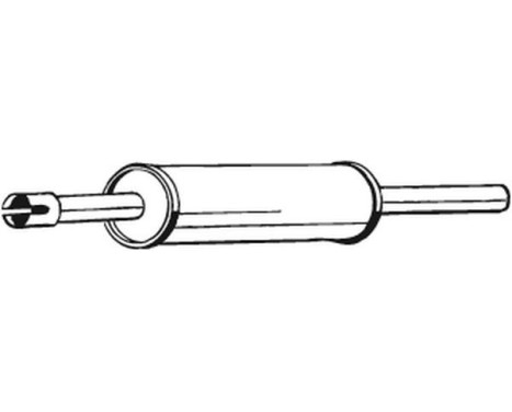 Front Silencer 233-303 Bosal, Image 2
