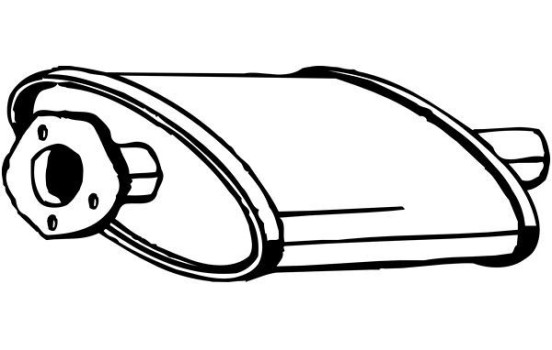 Front Silencer 235-941 Bosal