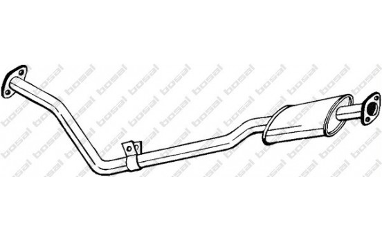Front Silencer 279-433 Bosal